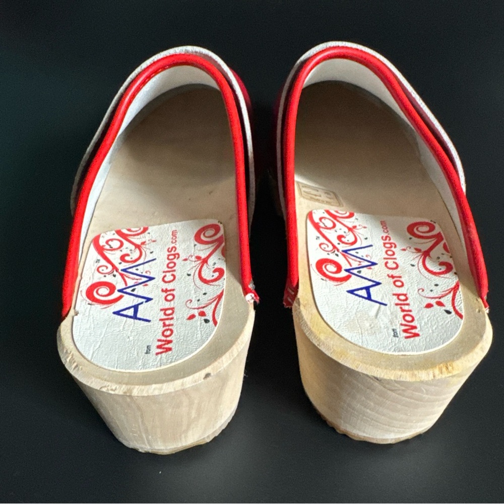 Red Clogs - Picture 3 of 13